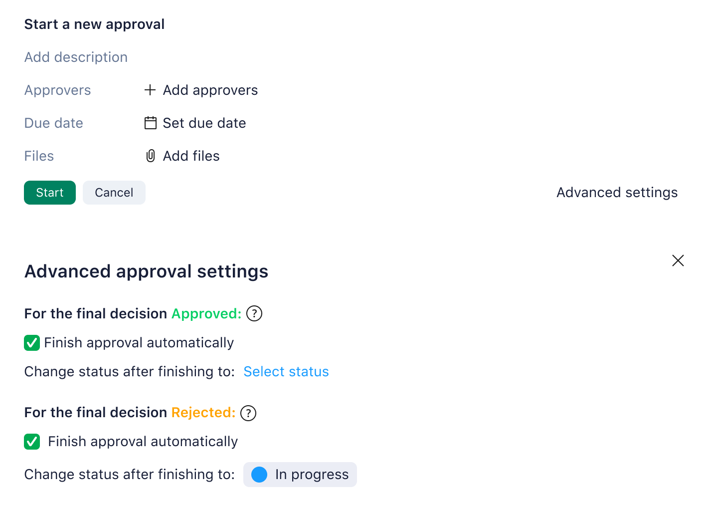 Wrike Approvals dashboard showing list of tasks with statuses and due dates.